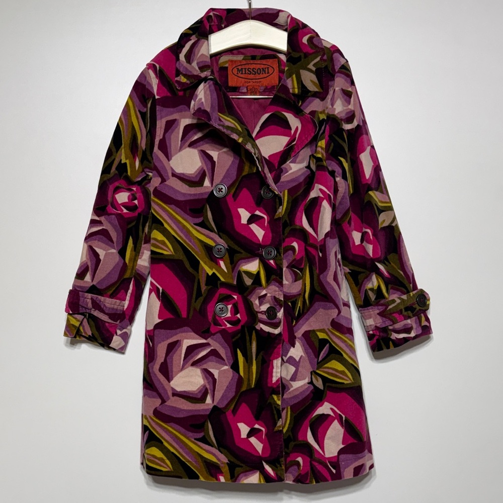 Missoni for Target Girls Floral Pea Coat Fall 2011 Collection